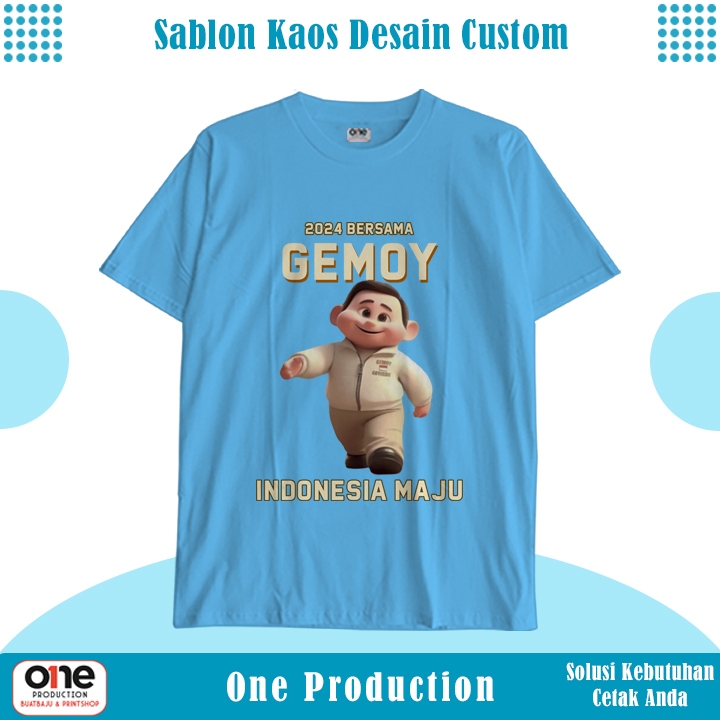 Kaos Gemoy - Kaos Prabowo Gemoy