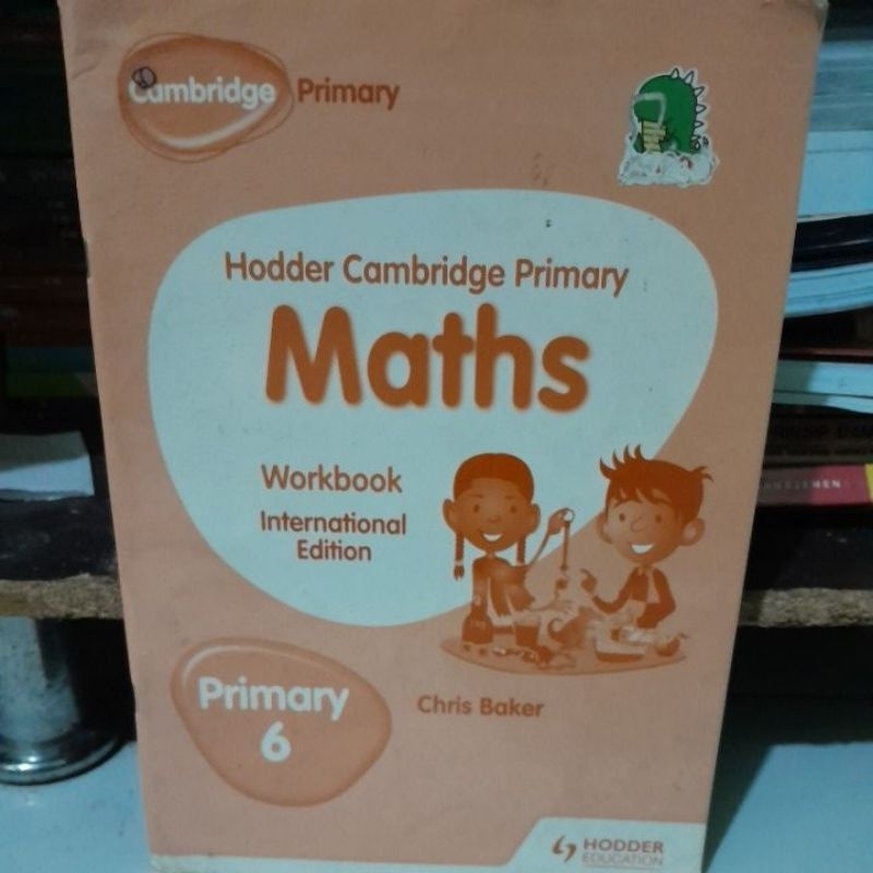 Buku Hodder Cambridge Primary Maths primary 6
