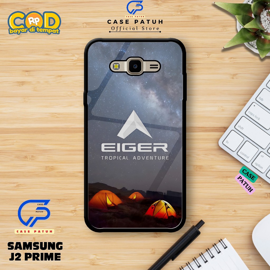 Case Patuh ( CP37 ) - Case SAMSUNG J2 PRIME Motif Brand Outdoor - Silikon Case Samsung - Softcase Gl