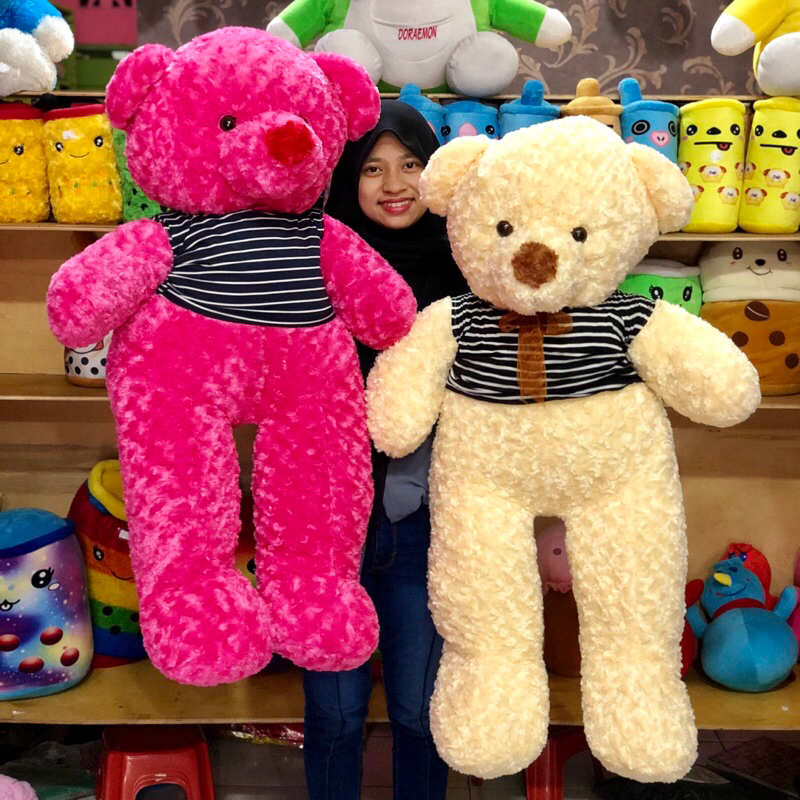 Boneka beruang Teddy Bear baju giant jumbo berdiri lucu besar SNI OneHouseParty