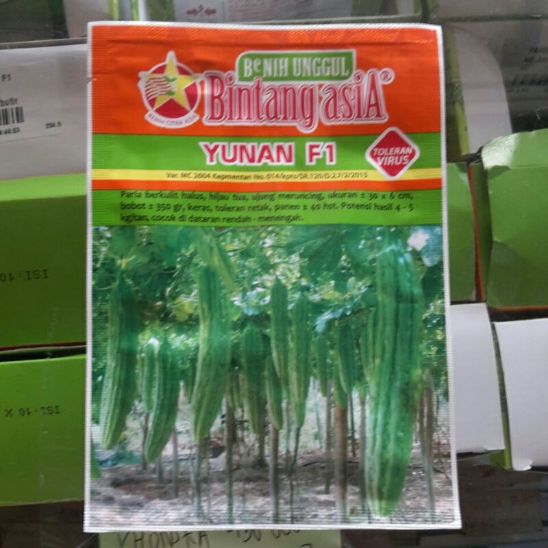 

Benih Paria Pare Yunan F1 10 gram 50-65 butir Expayed 2025 (Terbaru) /Termurah Seindonesia/Perawatan mudah/Berbobot, Buah Lebat, Disukai Pasar/Tahan Simpan/100% Ori Kemasan Pabrik