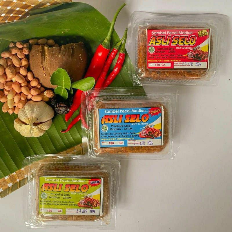 

Sambel Pecel Selo asli Madiun