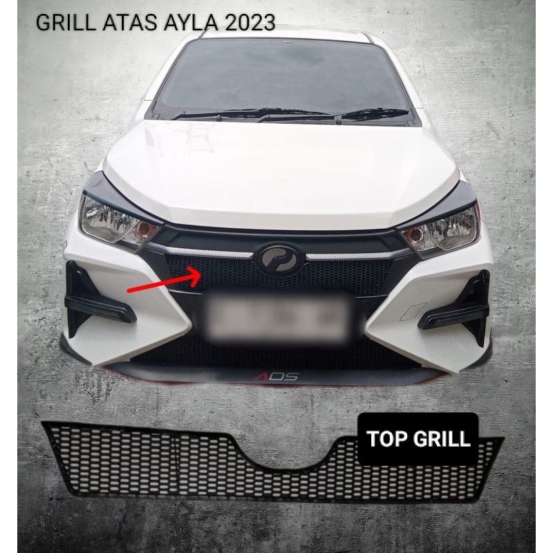 Grill Ayla 2023 / Grill bumper Daihatsu Ayla 2023 / Grill Jaring bumper custom Ayla 2023
