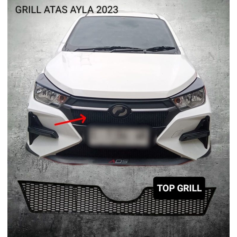 Grill Ayla 2023 / Grill bumper Daihatsu Ayla 2023 / Grill Jaring bumper custom Ayla 2023