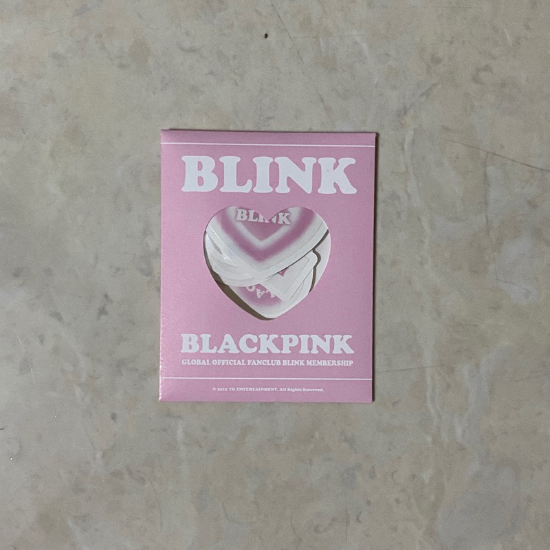 BLACKPINK BLINK Premium Membership Kit Sticker Set