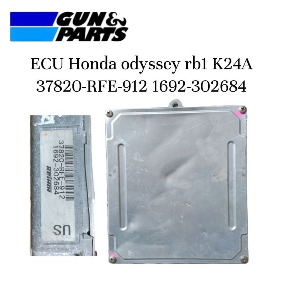 Ecu Honda Odyssey RB1 K24A 37820-RFE-912 1692-302684 Sparepart Original Copotan