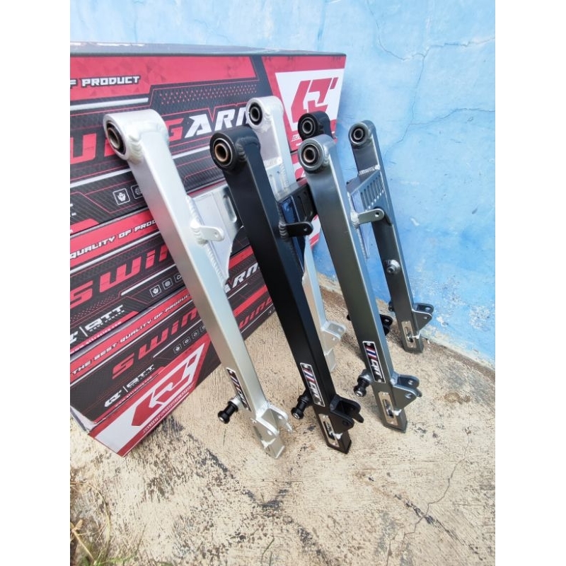Swing arm QTT Jupiter z vega hitam grey silver