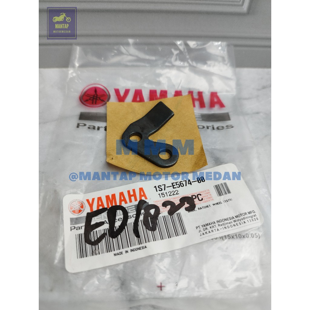Besi Stopper Plate Penahan As Kick Stater Selahan Yamaha Jupiter MX 1S7-E5674-00 Original Yamaha