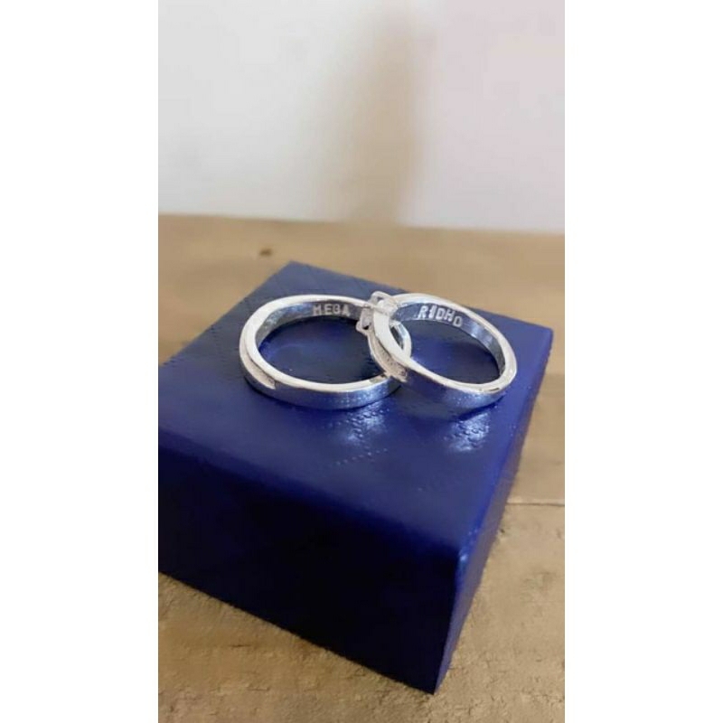 CINCIN COUPLE CINCIN NIKAH PERAK MURNI