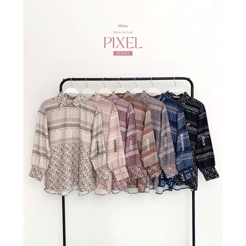 Mylady Pixel Atasan wanita Muslim