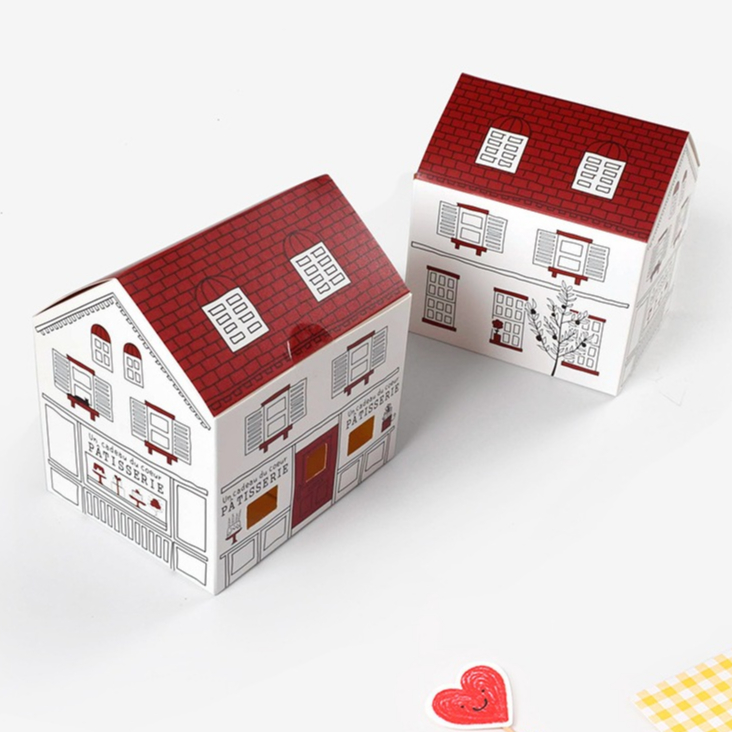 

Box Karton Packaging Bentuk Rumah Bakery