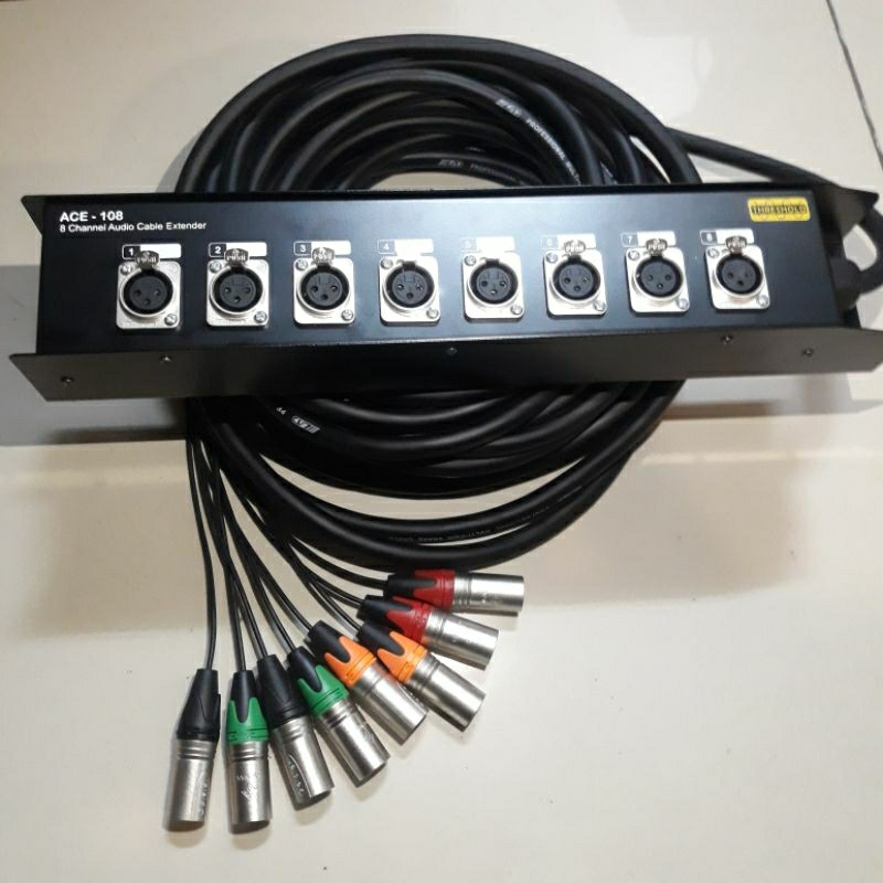 Snake Kabel 8ch Threshold original panjang 50meter