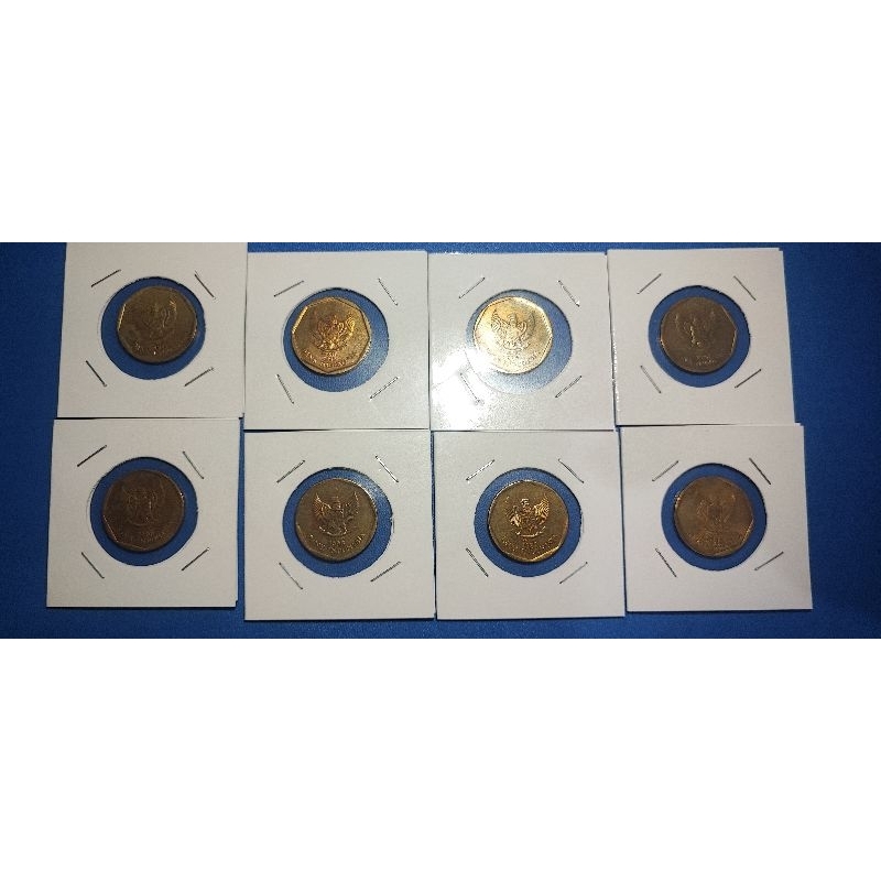Uang Koin Kuno 100 Rupiah Karapan Sapi LENGKAP TAHUN