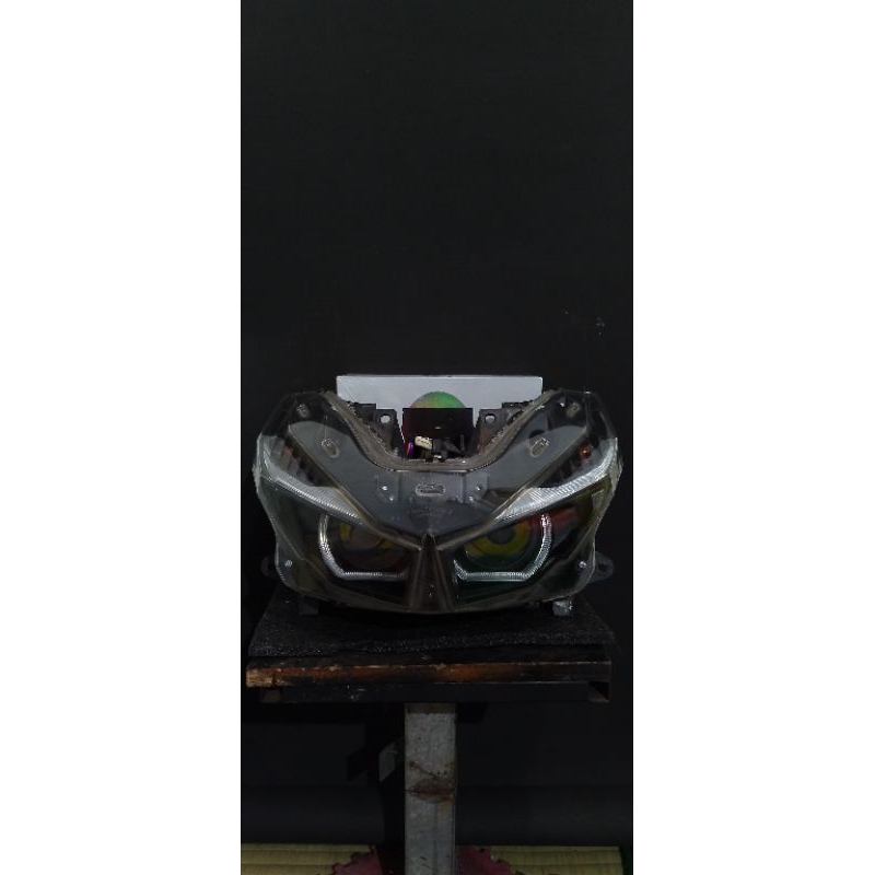 lampu projie projector biled fullset vario led old
