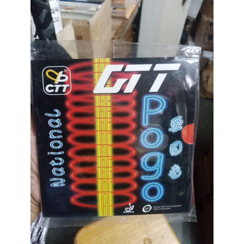 KARET TENIS MEJA BINTIK PANJANG CTT NATIONAL POGO ORIGINAL