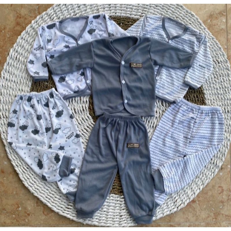 18 Pcs Baju Bayi baru Lahir / 6 Pcs Baju Bayi Newborn Setelan Baju Bayi Baru Lahir Set Baju bayi New