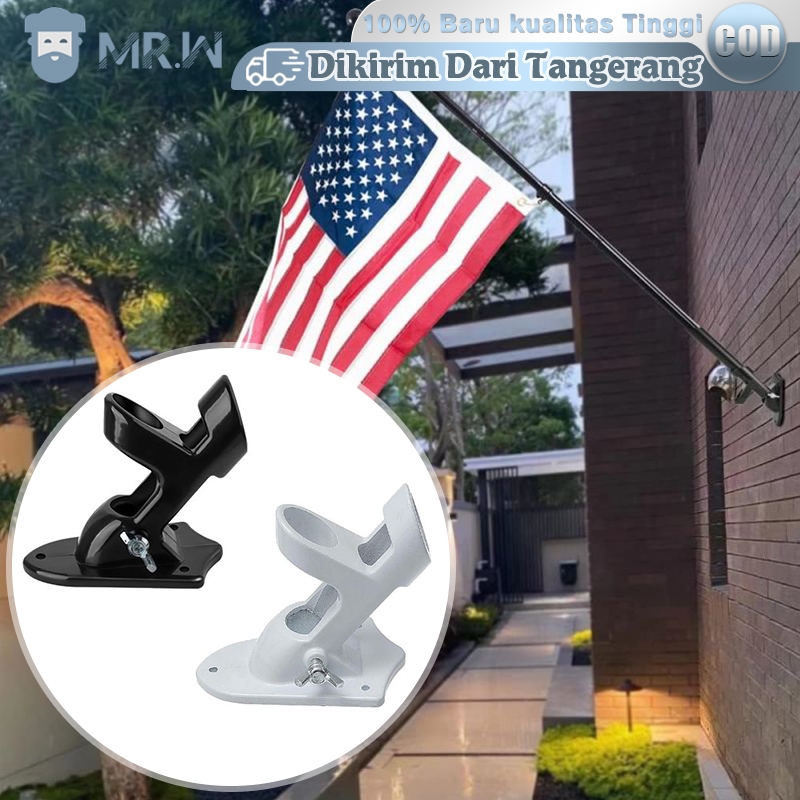 Bracket Holder Tiang Bendera Dinding Dudukan Tiang Bendera Braket Tiang Bendera Stand Tiang Bendera