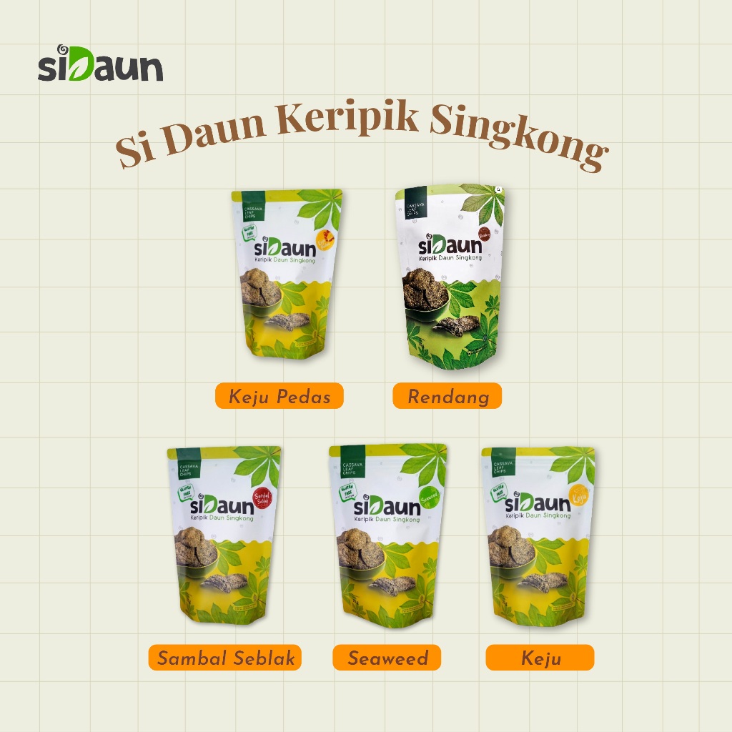 

SiDaun Keripik Daun singkong