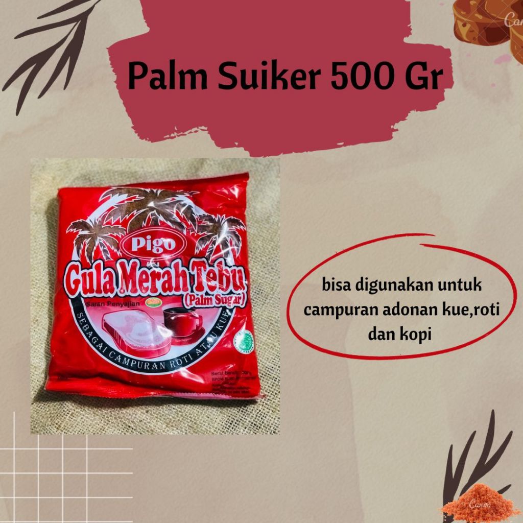 

PALM SUIKER PIGO 500 GR