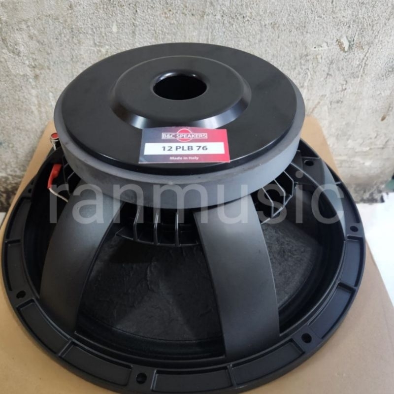 jual  B&C 12PLB76 KOMPONEN SPEAKER BNC SUBWOOFER 12 INCH SALON