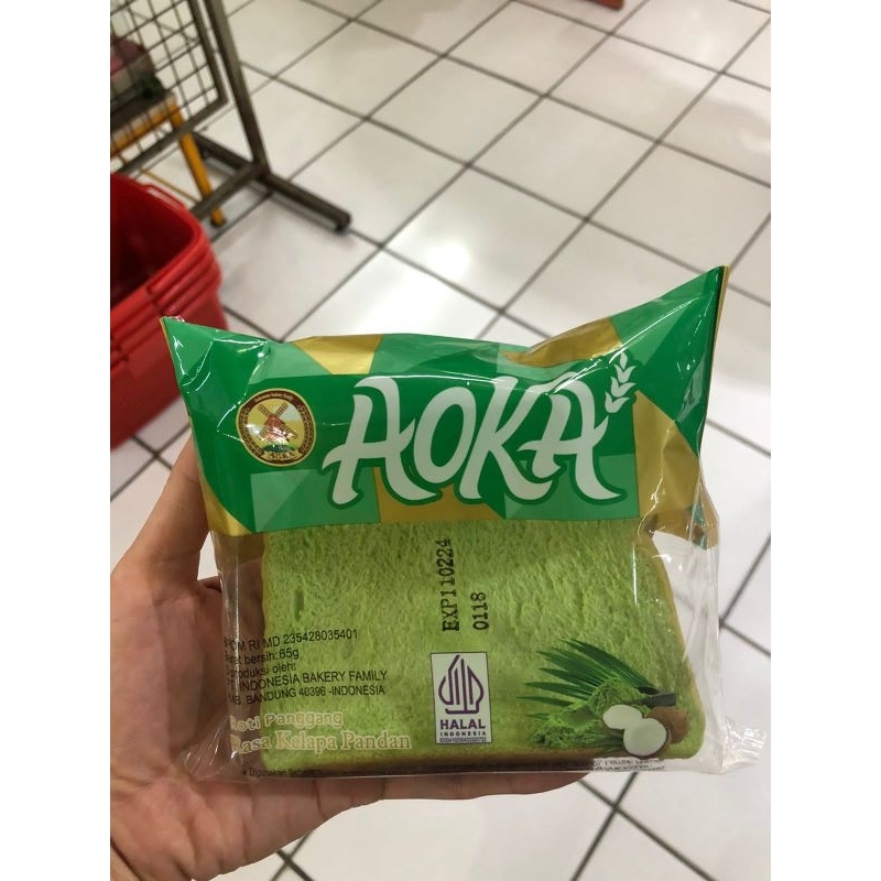 

aoka roti panggang pandan - aoka pandan