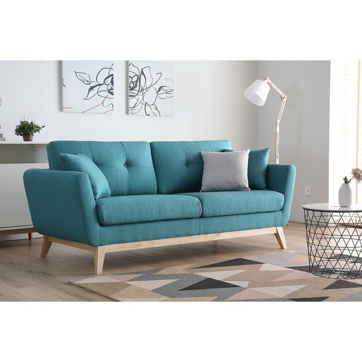sofa tamu minimalis / sofa retro