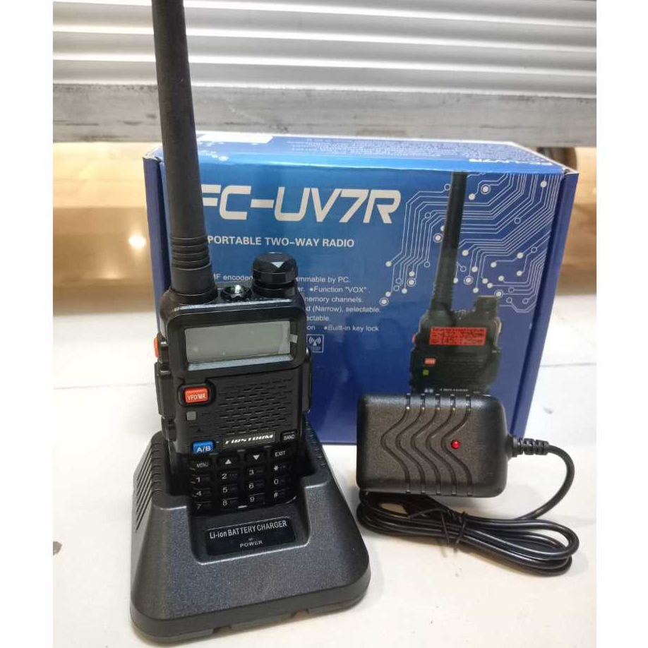 HT Firstcom FC UV-7R Dual Band Original Bergaransi HT FC UV-7R VHf-UHf