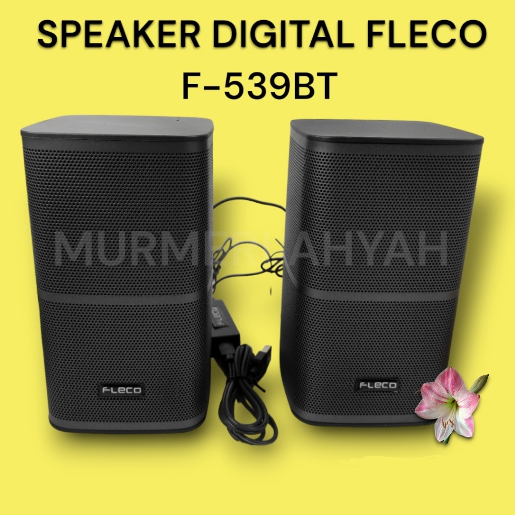 Speaker Komputer FLECO F-539BT / speaker Sterero Bass F 539BT ORIGINAL Multimedia Sterero Bass Bange