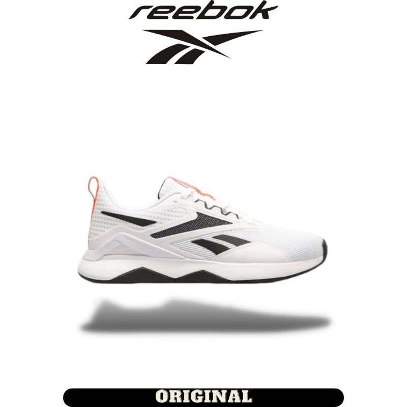Sepatu Reebok Nanoflex TR 2.0 White Men's ( HP6108 ) Original