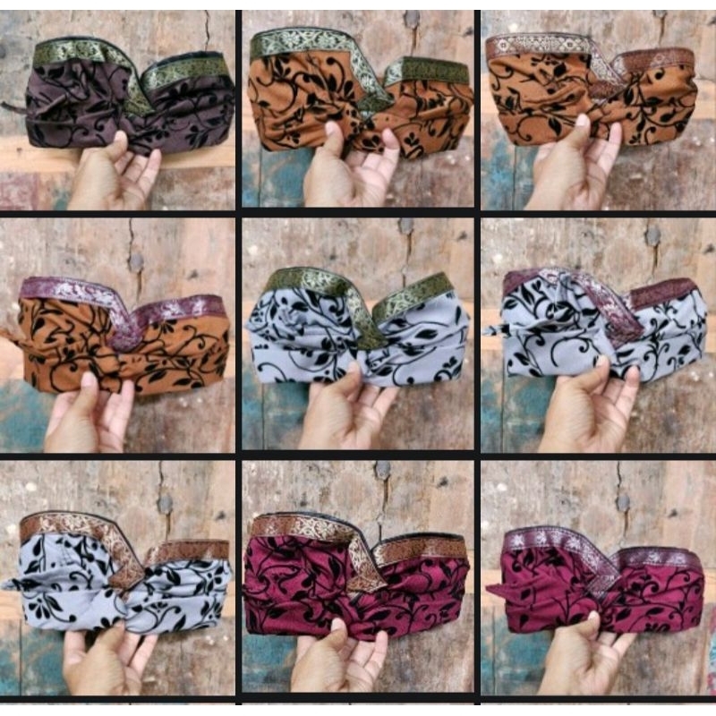 Udeng Batik Bali / Udeng Kasmir / Udeng Khas Bali / Udeng Bali Jadi