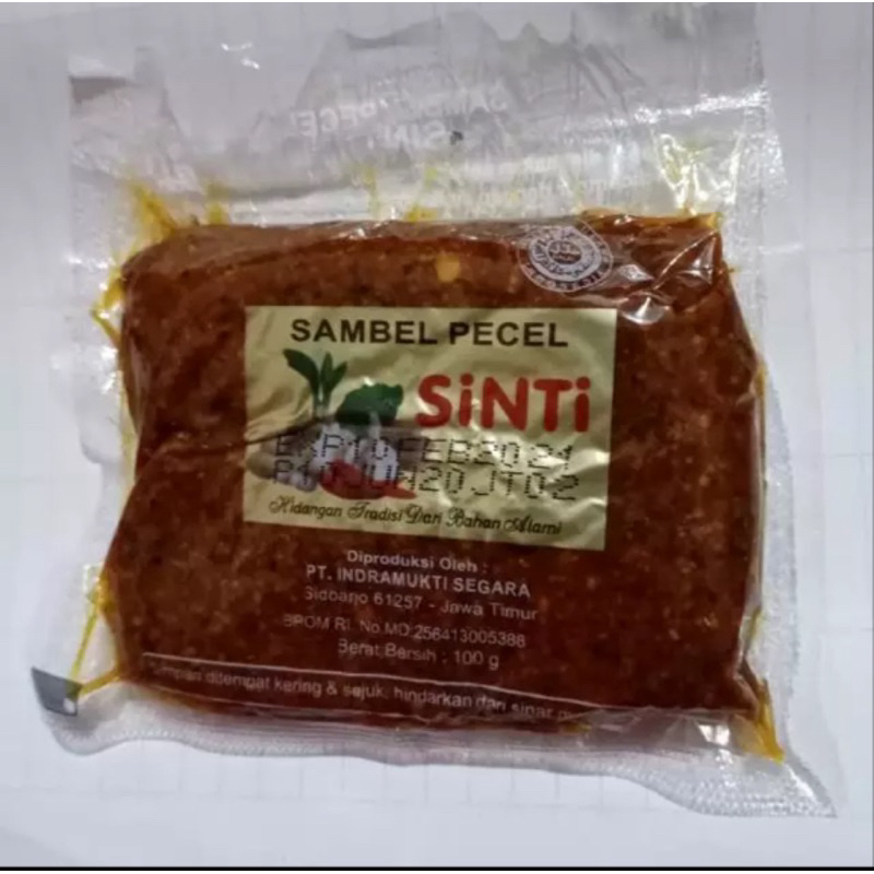 

SINTI Sambel Pecel (Bumbu Pecel) 100gr