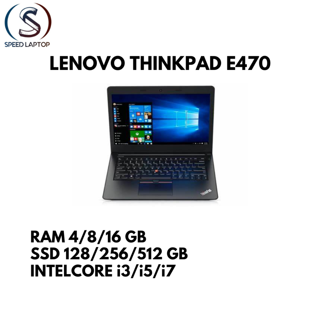 Lenovo Thinkpad E440 / E450 / E460 / E470 - i7 Gen 7 Second Bergaransi