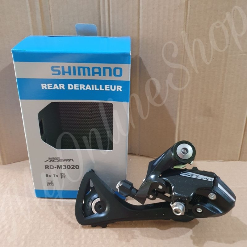 RD SHIMANO ACERA 7 Speed 8 Speed Rear Derailleur Letter S ORIGINAL Sepeda Gunung MTB SHIMANO ACERA M
