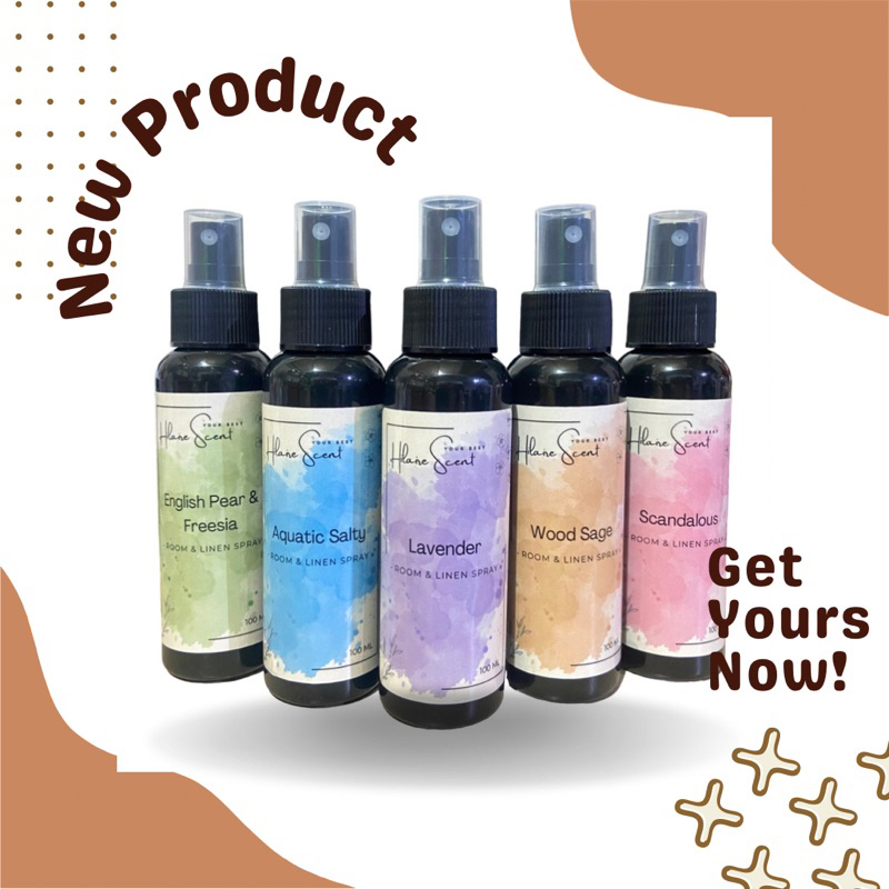 Hilaire Scent - Room & Linen Spray 100ml