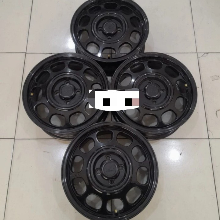 Velg Mobil Bekas HSR Ring 15 Lubang 4 R15X6,5 4X100 ET42