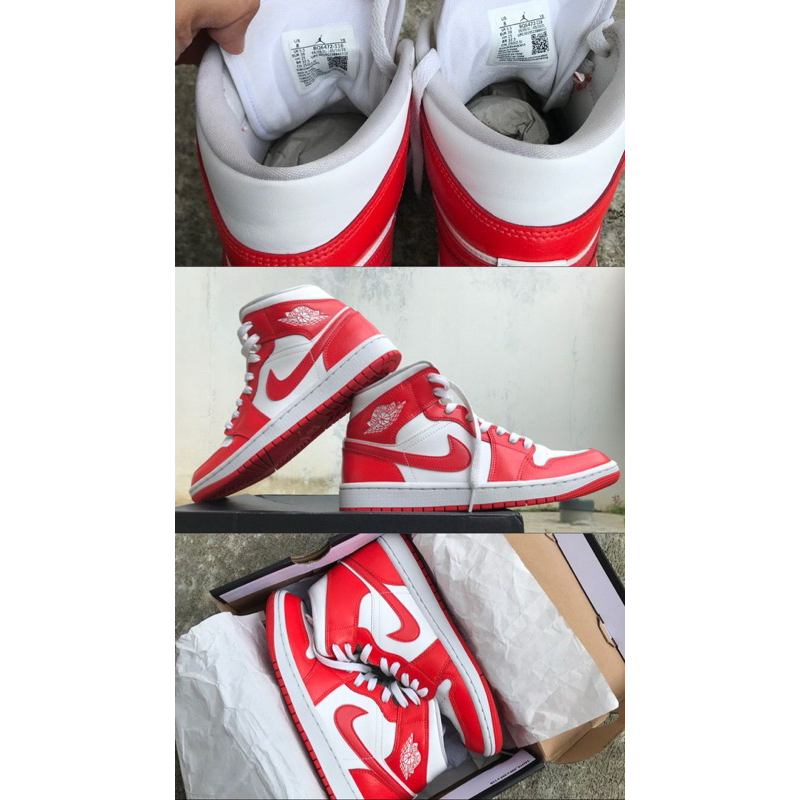 air jordan merah putih