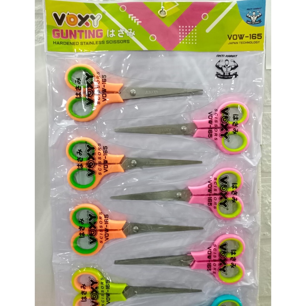 

ART D82D Gunting besar isi 12 pcs uk 6 inch emigo voxy