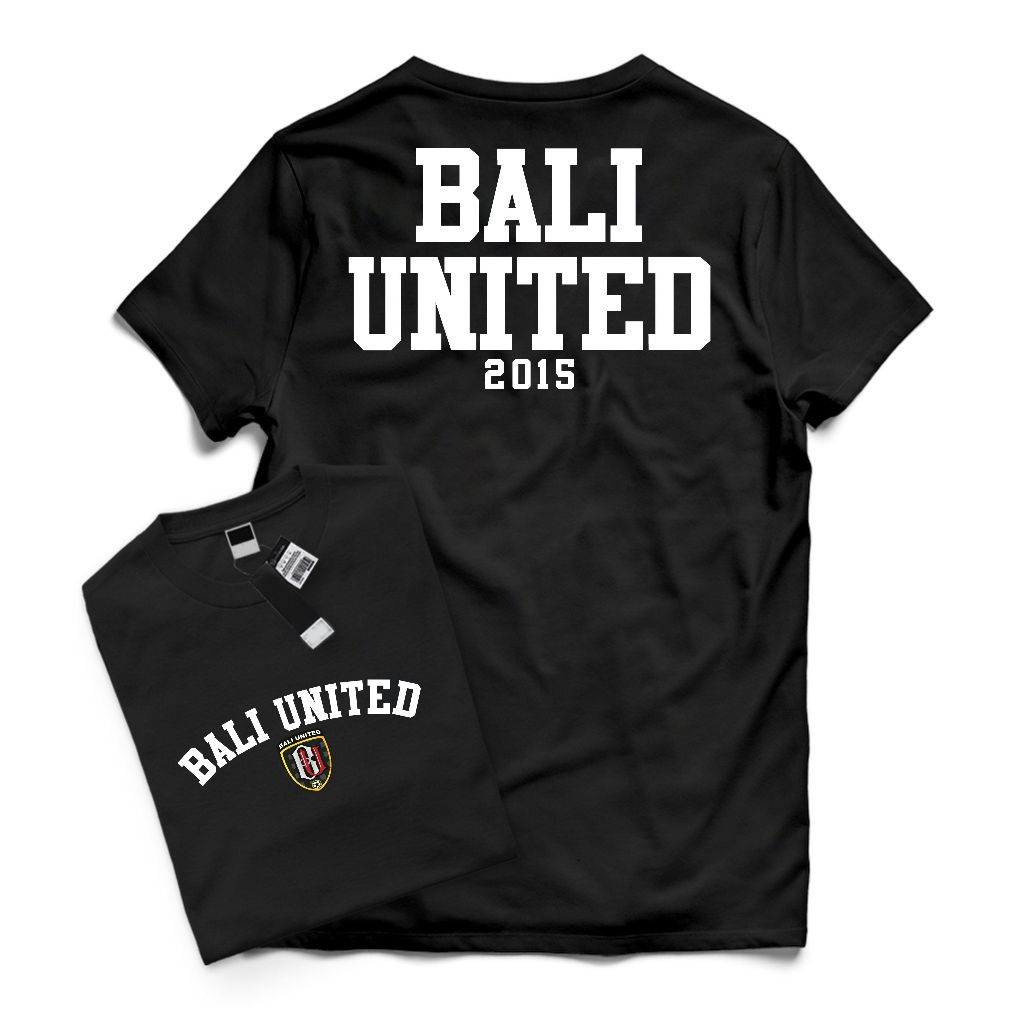 T-Shirt Kaos Distro Dewasa BALI UNITED 2015 Katun 24s