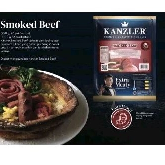 

Kanzler Smoke Beef 250 gr | smoked beef | frozen food