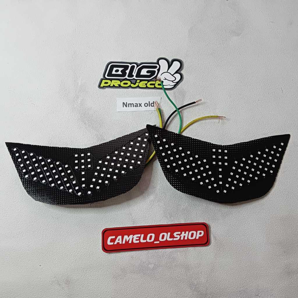 lampu running nmax old lampu stoplamp belakang running nmax old