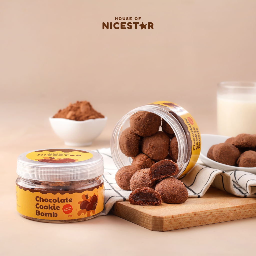 

House of Nicestar | Cemilan Kue Kering Cookies Coklat Premium - 170g