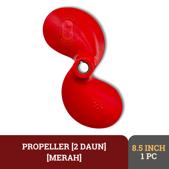 PROPELLER 2 DAUN KIPAS PERAHU BALING PERAHU 8.5 INCH GX270 GX390 GX460