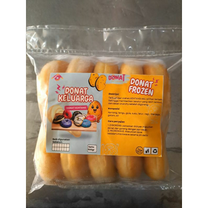 DONAT KENTANG FROZEN// DONAT KENTANG PREMIUM//FROZEN FOOD DONAT