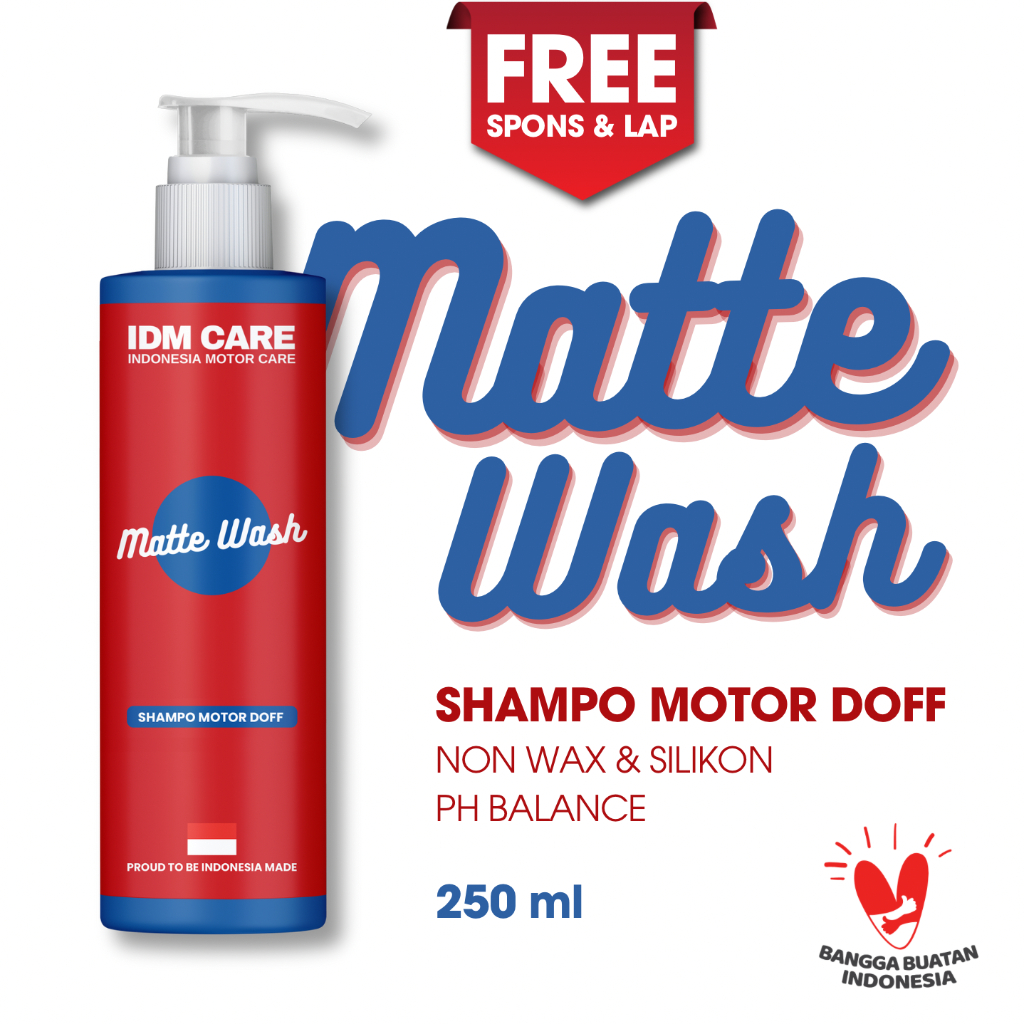 Shampo Motor Doff - Matte Shampoo - Shampo sampo motor - wash - Sabun motor - Sabun cuci motor