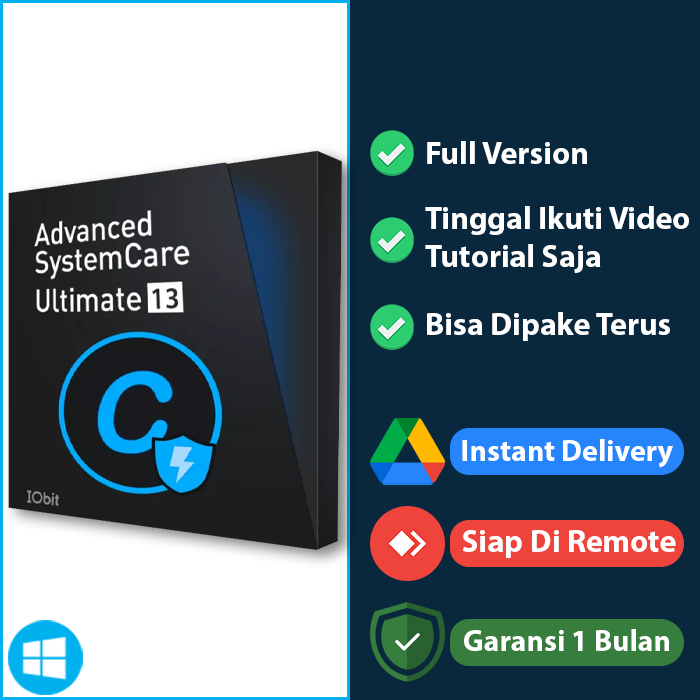 Aplikasi Software | IObit Advanced SystemCare Ultimate 13