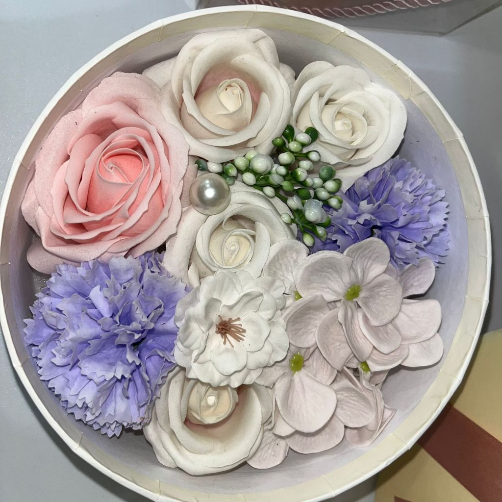 Gift Box Soap Flower - Bunga Sabun