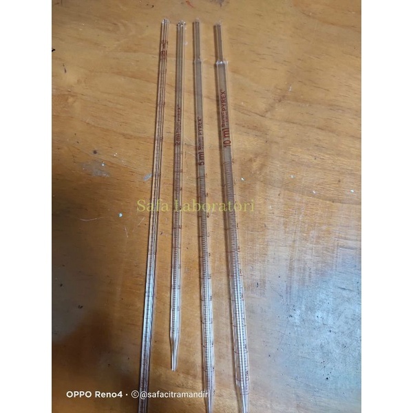 Pipet Ukur 2ml / Measuring Pipet 2ml PYREX