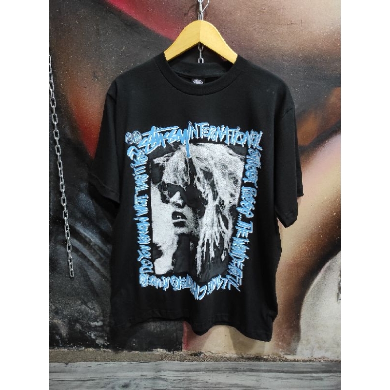 KAOS VTG ST*SSY LAURA POTO TEE