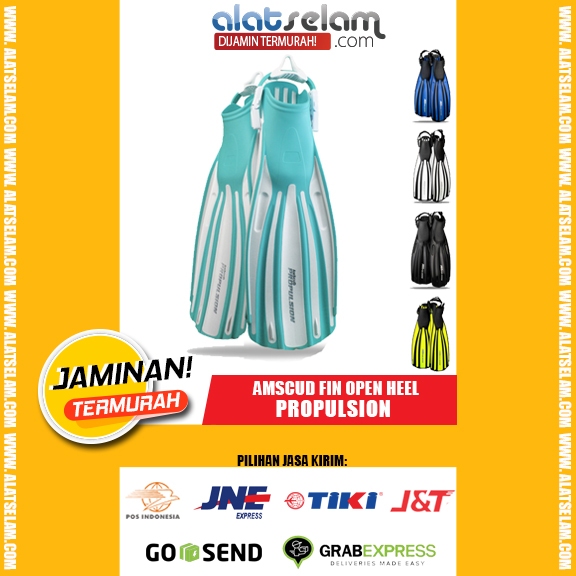 Amscud Fin Propulsion / Kaki katak Snorkling Diving / Fin Selam Murah Meriah / Fin Selam / Alatselam