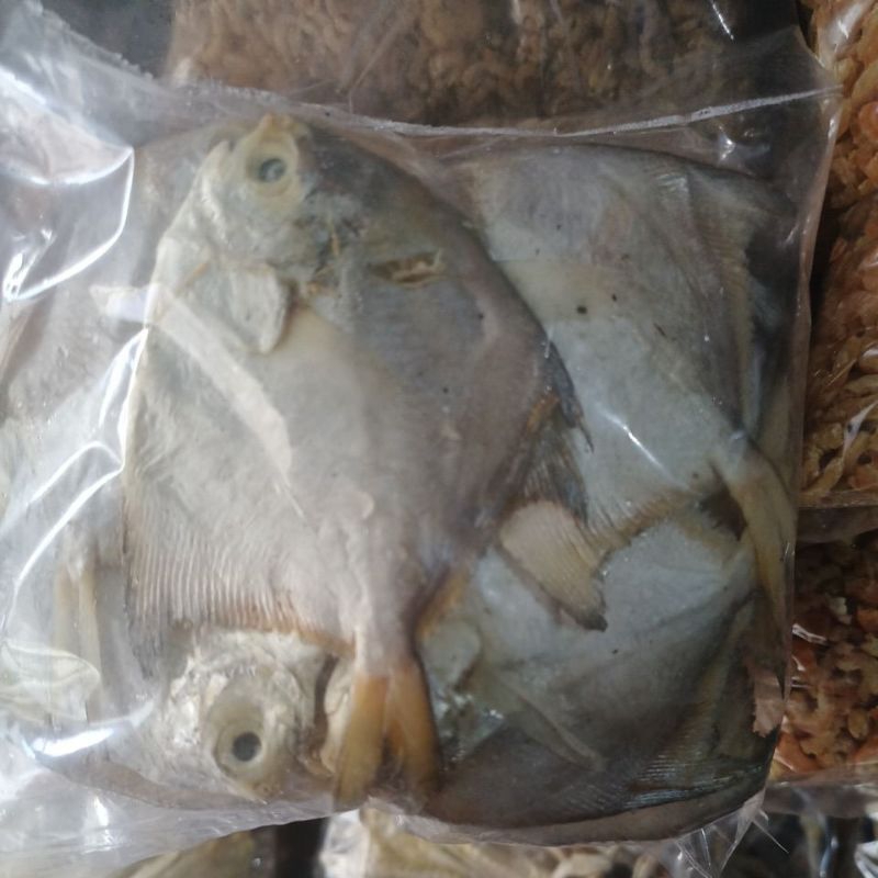 

Ikan Asin Bawal putih 250gram Bagan Segar Bagansiapiapi Panipahan Chiuliap / Baganapi Wangi Baru Sinaboi